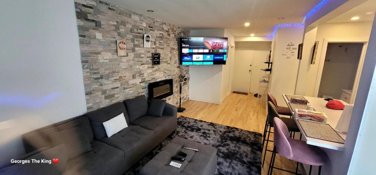 Luxurious 2 Bedrooms Apartment With Spa In Montreal Exterior photo